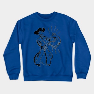 Western Era - Cowboy Calling for Lunch Crewneck Sweatshirt